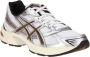 ASICS Gel Wit-Bruine Sneaker White Heren - Thumbnail 2