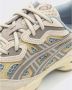 ASICS Grijze Dolfijn Sneakers Mesh Synthetisch Leer Gray Heren - Thumbnail 10