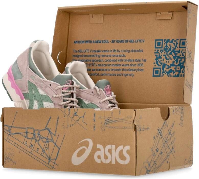 ASICS Lente Bloesem Lage Sneaker Multicolor Heren