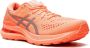 ASICS GEL-Kayano 28 Lite-Show Dames Sportschoenen Hardlopen Weg oranje roze - Thumbnail 5