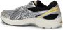 ASICS Grijze Mesh Sneakers met Leren Afwerking Gray Heren - Thumbnail 4