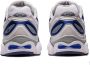 ASICS Witte Indigo Blauwe Gel-Nimbus 9 Sneakers White - Thumbnail 12