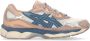 ASICS Retro Mesh Sneaker Cream Grey Floss Beige Dames - Thumbnail 7