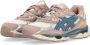 ASICS Retro Mesh Sneaker Cream Grey Floss Beige Dames - Thumbnail 8