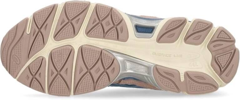 ASICS Retro Mesh Sneaker Cream Grey Floss Beige Dames