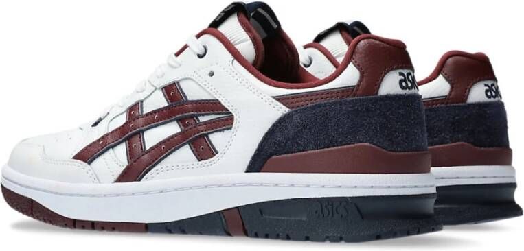 ASICS Rode Leren Sneakers Ex89 Model Multicolor Heren