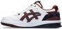 Asics EX89 White Port Royal Wit Leer Lage sneakers Unisex - Thumbnail 7