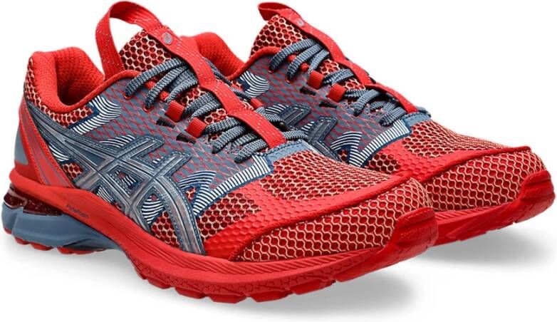 ASICS Rode Sneakers Collectie Multicolor Heren