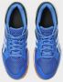 ASICS Gel Task Illussion Blue White Zaalschoen Hockeystick - Thumbnail 7