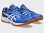 ASICS Gel Task Illussion Blue White Zaalschoen Hockeystick - Thumbnail 8