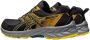 ASICS Gel-Venture 9 Trailrunningschoenen Black Golden Yellow Heren - Thumbnail 4