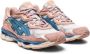 ASICS Retro Mesh Sneaker Cream Grey Floss Beige Dames - Thumbnail 5