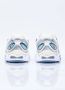ASICS Witte Leren Sneakers met Yoke Design White Dames - Thumbnail 9