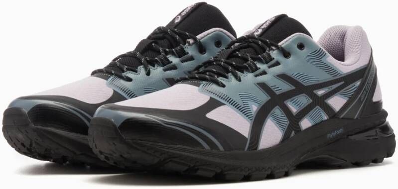 ASICS Sneakers met Topografisch Design Black Heren
