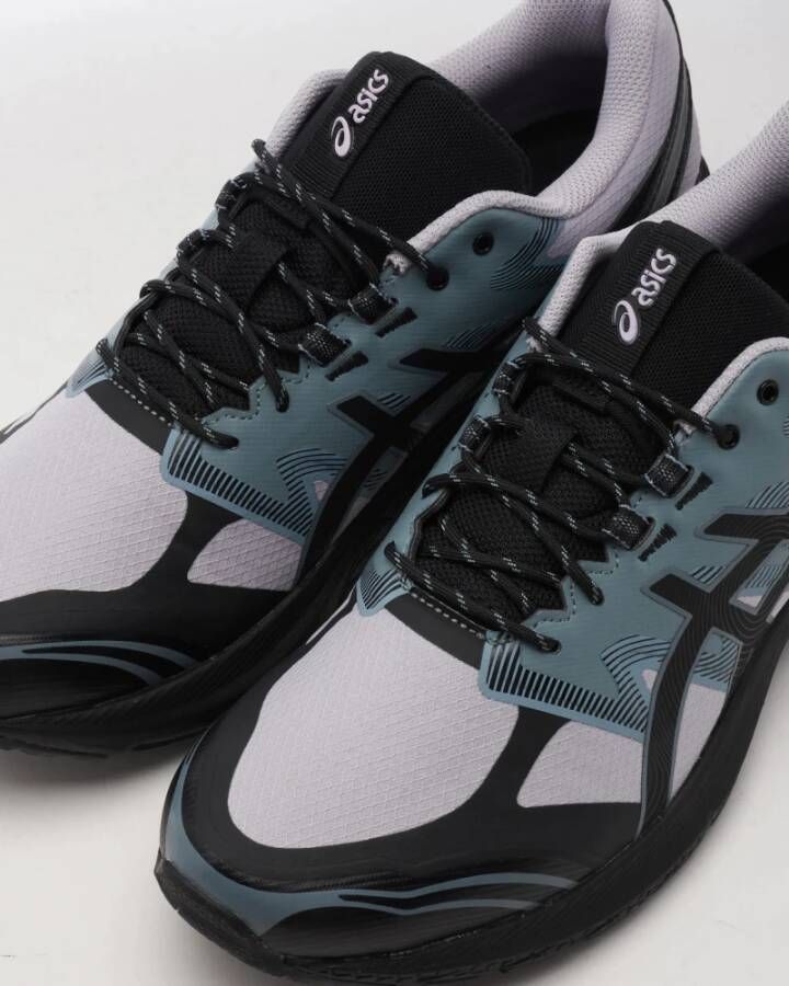 ASICS Sneakers met Topografisch Design Black Heren