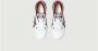 Asics EX89 White Port Royal Wit Leer Lage sneakers Unisex - Thumbnail 4