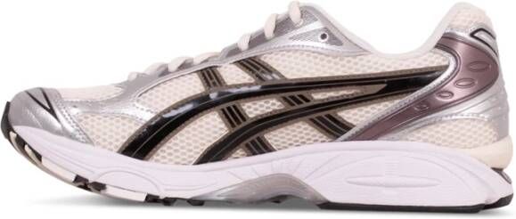 ASICS Witte Sneakers met Leren en Mesh Bovenwerk Wit Heren