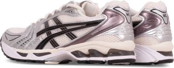 ASICS Witte Sneakers met Leren en Mesh Bovenwerk Wit Heren