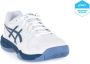 ASICS gel dedicate 7 clay tennisschoenen wit blauw heren - Thumbnail 2