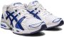 ASICS Witte Indigo Blauwe Gel-Nimbus 9 Sneakers White - Thumbnail 14