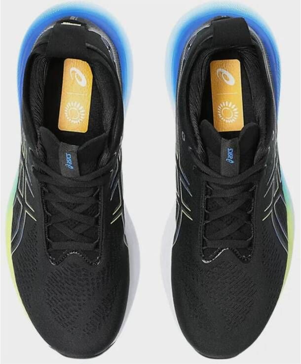 ASICS Hoogwaardige synthetische sneakers Zwart Heren