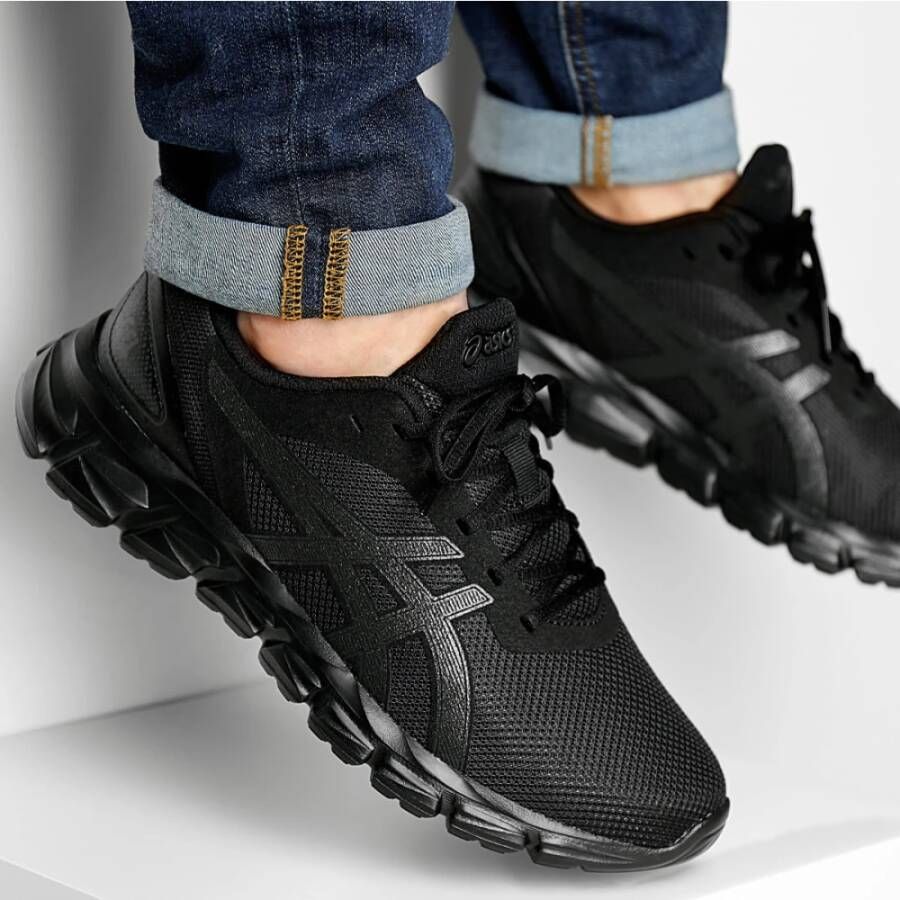 ASICS Zwarte Sportschoenen Zwart Heren