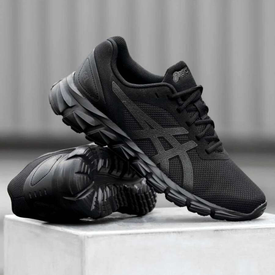 ASICS Zwarte Sportschoenen Zwart Heren