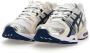 ASICS Witte Leren Sneakers met Yoke Design White Dames - Thumbnail 28