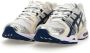 ASICS Witte Leren Sneakers met Yoke Design White Dames - Thumbnail 22