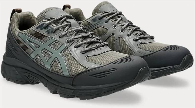 ASICS Trail Running Shoes Gray Heren