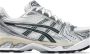 Asics Witte Gel-Kayano Sneakers Veters Ronde Neus - Thumbnail 2