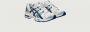 ASICS Witte Leren Sneakers met Yoke Design White Dames - Thumbnail 12
