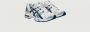 ASICS Witte Leren Sneakers met Yoke Design White Dames - Thumbnail 25