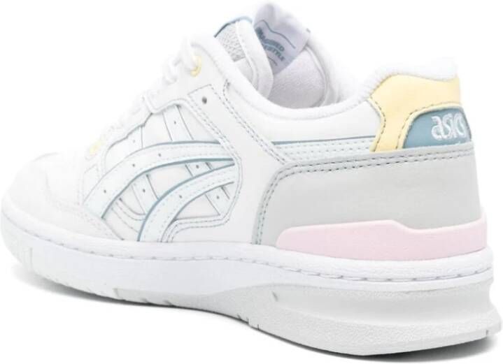 ASICS Witte Sneakers Glad Graan Amandel Teen Multicolor Heren