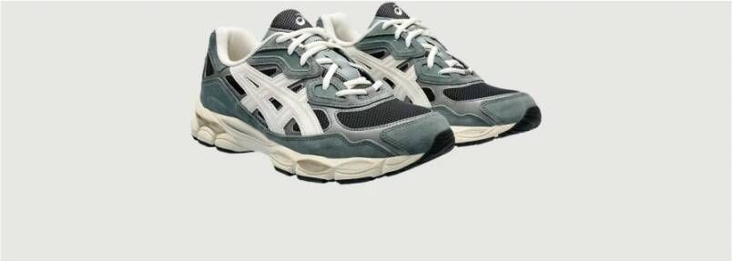 ASICS Zwart Cement Grijs Gel NYC Trainers Gray Heren