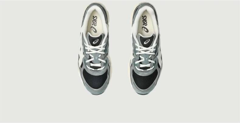 ASICS Zwart Cement Grijs Gel NYC Trainers Gray Heren