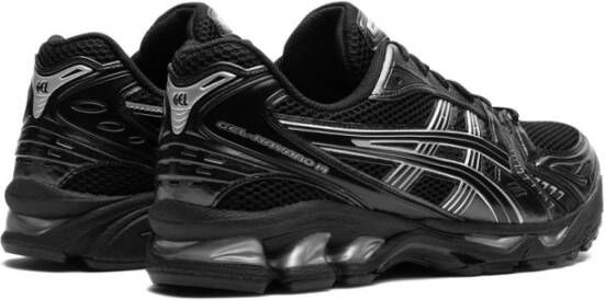 ASICS Zwarte Mesh en Eco-leer Sneakers Black Dames