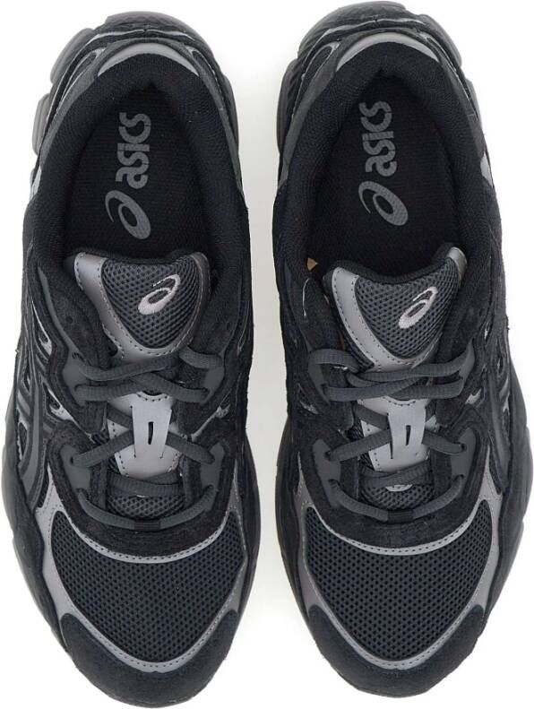 ASICS Zwarte Sneakers voor Heren Black Dames