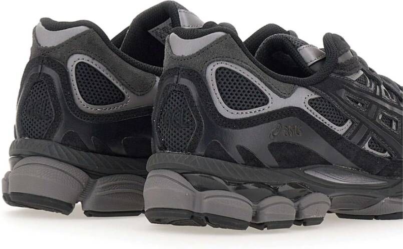 ASICS Zwarte Sneakers voor Heren Black Dames