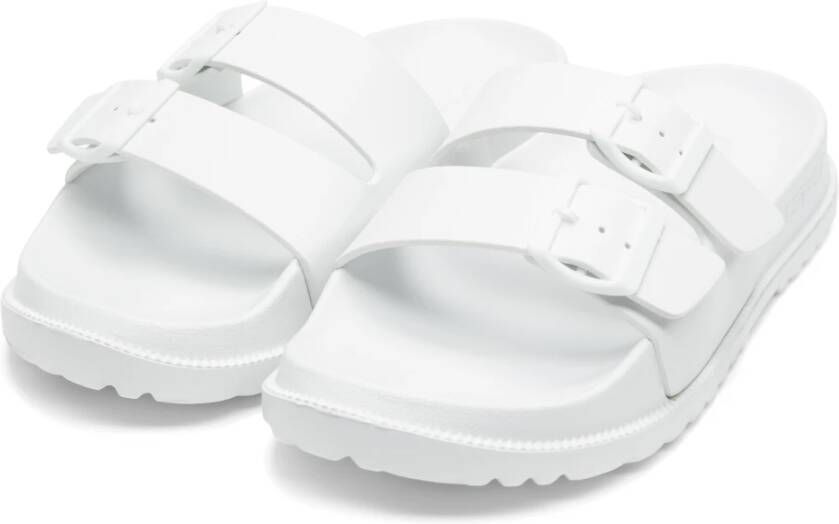 Aspact Witte Sandaal met Trendy Design White Heren