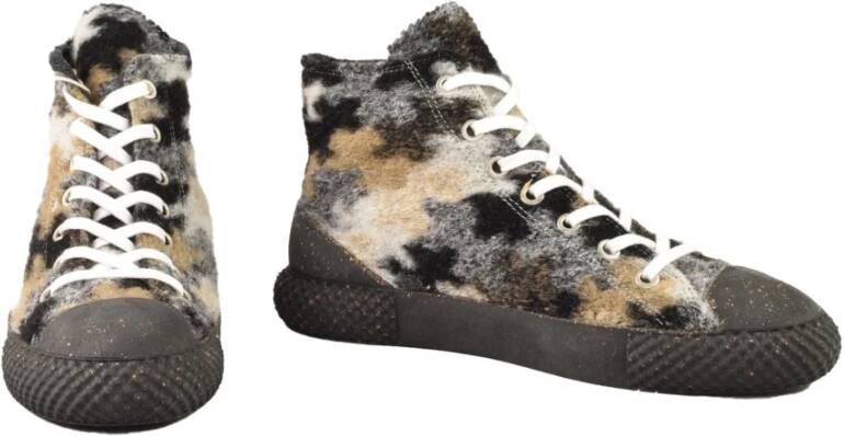 Asportuguesas Wollen schoenen met rubberen zool Multicolor Dames