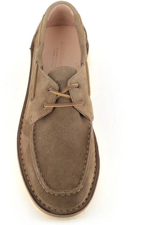 Astorflex Handgemaakte Rookkleurige Suède Bootschoenen