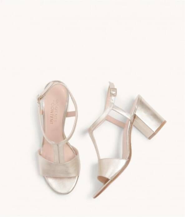 Atelier Content Leren Sandalen met Hak