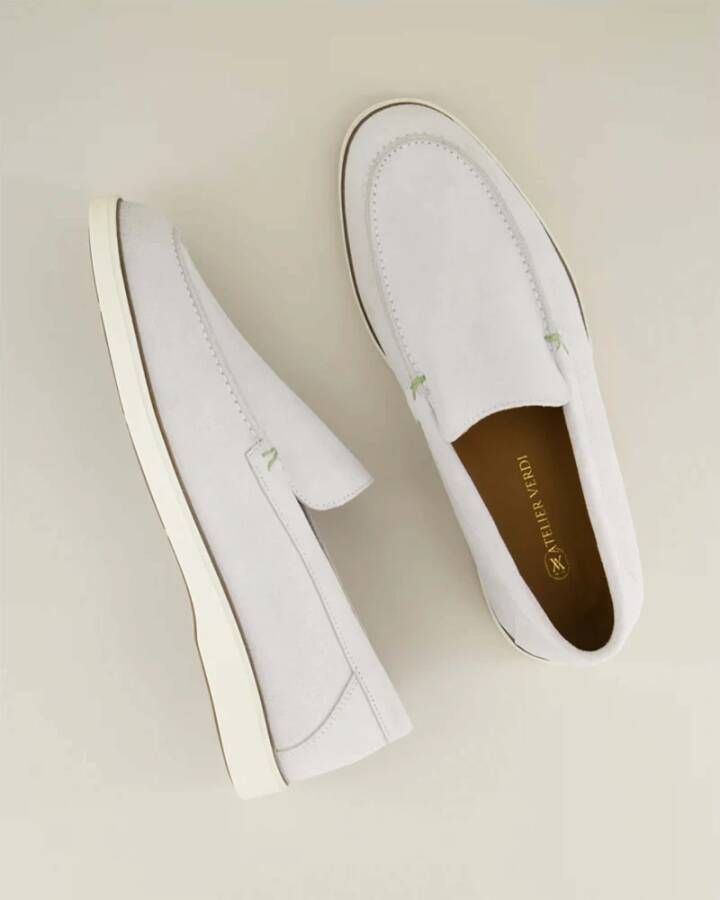 Atelier Verdi Avl01 Loafer Instappers Beige Heren