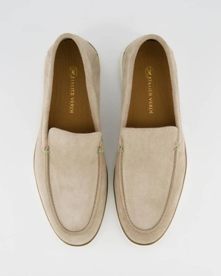 Atelier Verdi Beige Loafer voor Heren Beige Heren