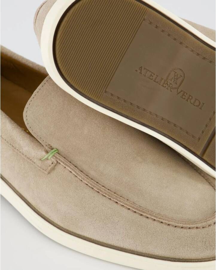 Atelier Verdi Beige Loafer voor Heren Beige Heren