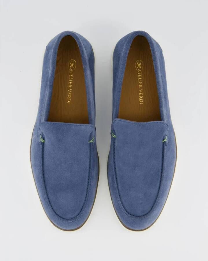 Atelier Verdi Denim Loafer Schoenen - Foto 4