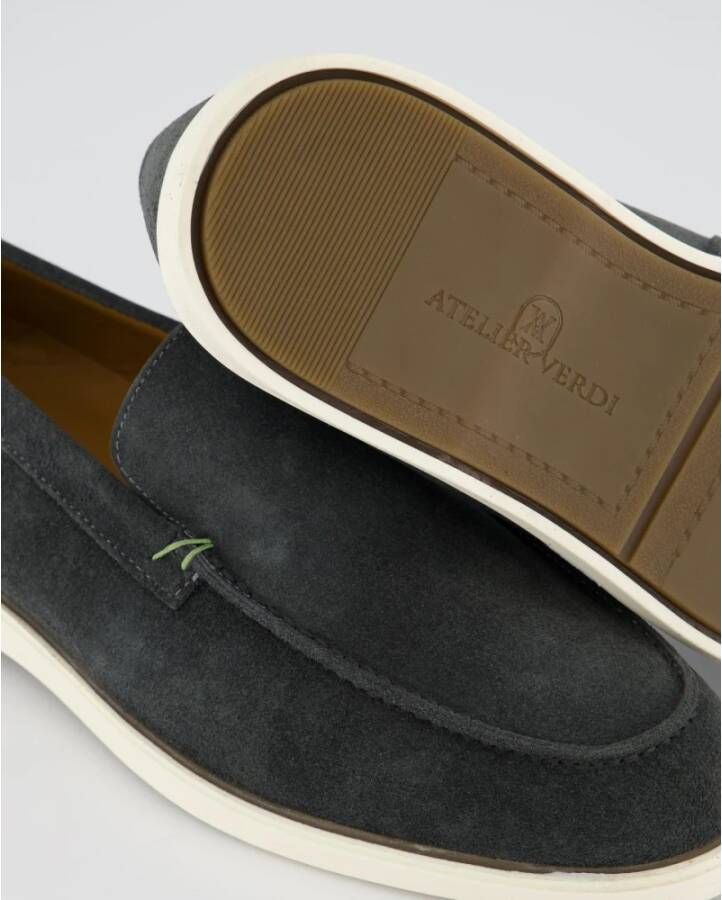Atelier Verdi Heren Loafer in Houtskool Gray Heren