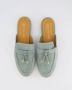 Atelier Verdi Julia Slip On Schoenen in Jade Green Dames - Thumbnail 4