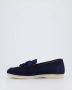 Atelier Verdi Navy Loafer voor Dames Blue Dames - Thumbnail 3